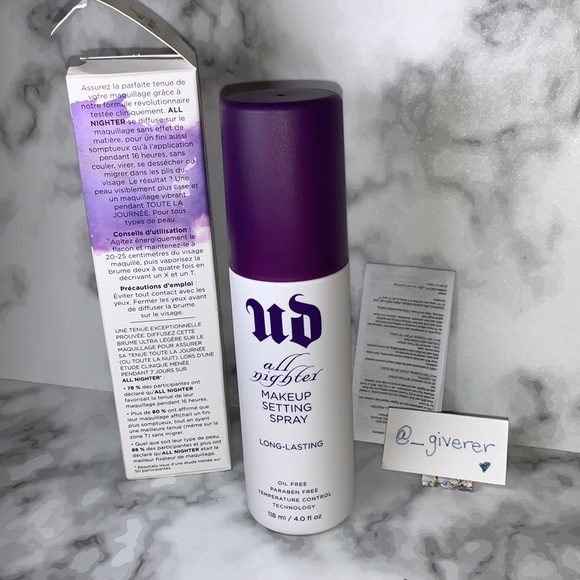 NIB OG All Nighter Urban Decay Setting Spray - Picture 5 of 11